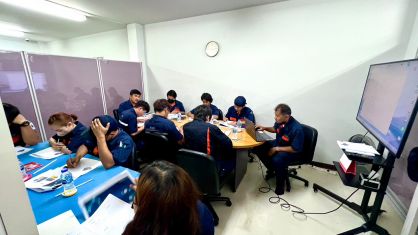อบรมหลักสูตร การอ่านแบบและการอ่านค่าคำนวณ การวิเคราะห์งาน Repair
