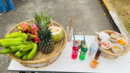 กิจกรรมทำบุญบริษัทประจำปี 2566 / กิจกรรมวันสงกรานต์ รดน้ำผู้บริหาร