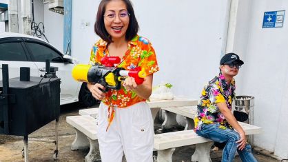 กิจกรรมทำบุญบริษัทประจำปี 2566 / กิจกรรมวันสงกรานต์ รดน้ำผู้บริหาร