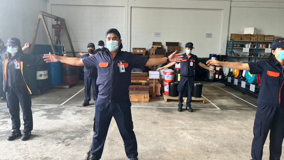 ออกกำลังกายตอนเช้าก่อนเริ่มงาน