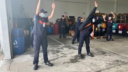 ออกกำลังกายตอนเช้าก่อนเริ่มงาน