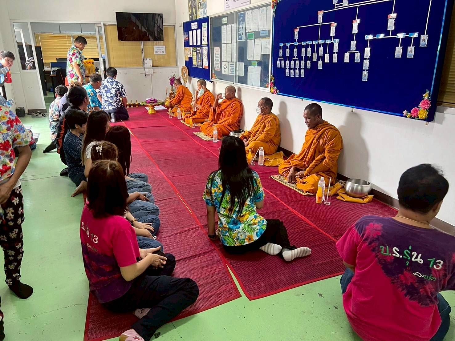 กิจกรรมทำบุญใส่บาตร&สงกราณต์ ปี 2568