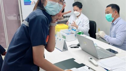 ฉีดวัคซีนป้องกันไข้หวัดใหญ่ 4 สายพันธุ์