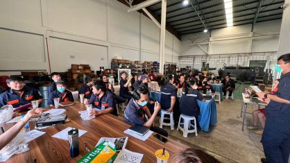 อบรมหลักสูตร : การจุดประกายในตัวเอง