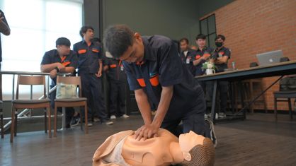 อบรมการปฐมพยาบาลเบื้องต้นและCPR