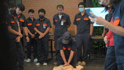 อบรมการปฐมพยาบาลเบื้องต้นและCPR