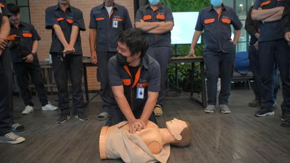 อบรมการปฐมพยาบาลเบื้องต้นและCPR