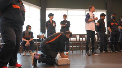 อบรมการปฐมพยาบาลเบื้องต้นและCPR