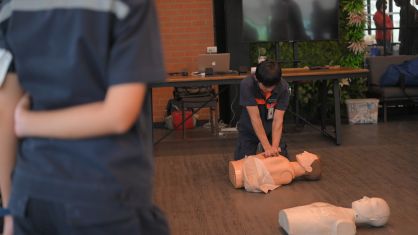 อบรมการปฐมพยาบาลเบื้องต้นและCPR