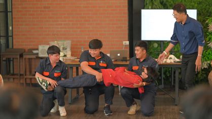 อบรมการปฐมพยาบาลเบื้องต้นและCPR