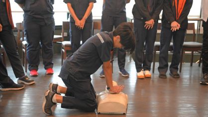 อบรมการปฐมพยาบาลเบื้องต้นและCPR