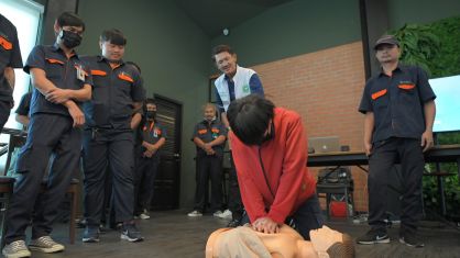 อบรมการปฐมพยาบาลเบื้องต้นและCPR