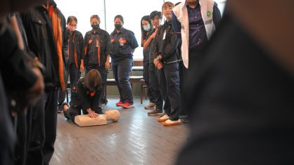 อบรมการปฐมพยาบาลเบื้องต้นและCPR