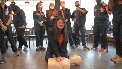 อบรมการปฐมพยาบาลเบื้องต้นและCPR
