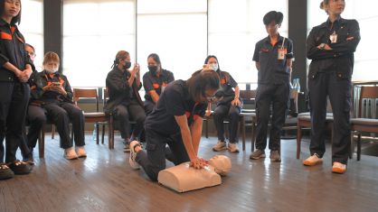 อบรมการปฐมพยาบาลเบื้องต้นและCPR