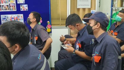 ผู้บริหารระดับสูงเดินทางมาเยี่ยมสาขาประเทศไทย