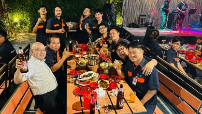 ผู้บริหารระดับสูงเดินทางมาเยี่ยมสาขาประเทศไทย