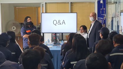 ผู้บริหารระดับสูงเดินทางมาเยี่ยมสาขาประเทศไทย