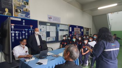 ผู้บริหารระดับสูงเดินทางมาเยี่ยมสาขาประเทศไทย