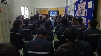 ผู้บริหารระดับสูงเดินทางมาเยี่ยมสาขาประเทศไทย