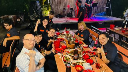 ผู้บริหารระดับสูงเดินทางมาเยี่ยมสาขาประเทศไทย