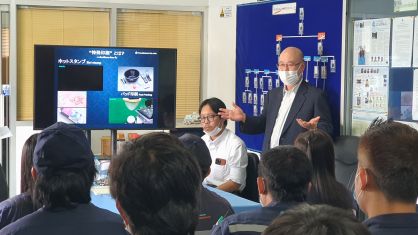 ผู้บริหารระดับสูงเดินทางมาเยี่ยมสาขาประเทศไทย